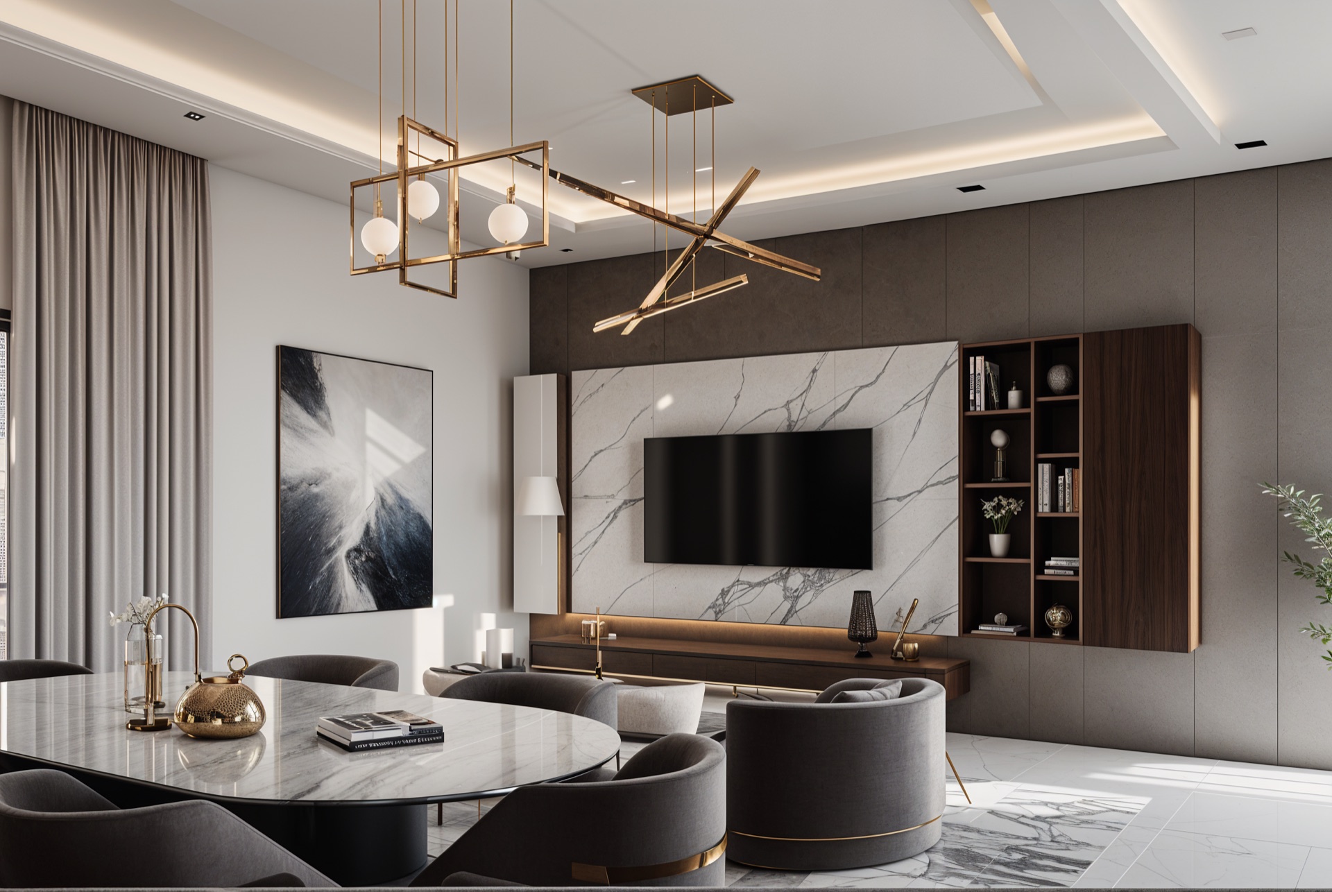Интерьер Rockhill Tower