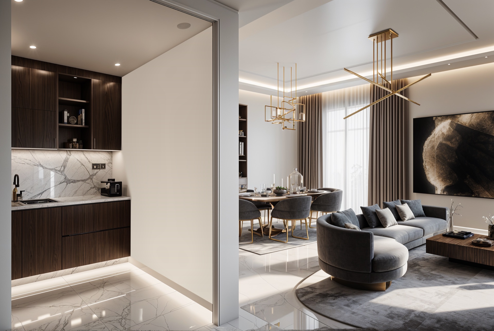 Интерьер Rockhill Tower