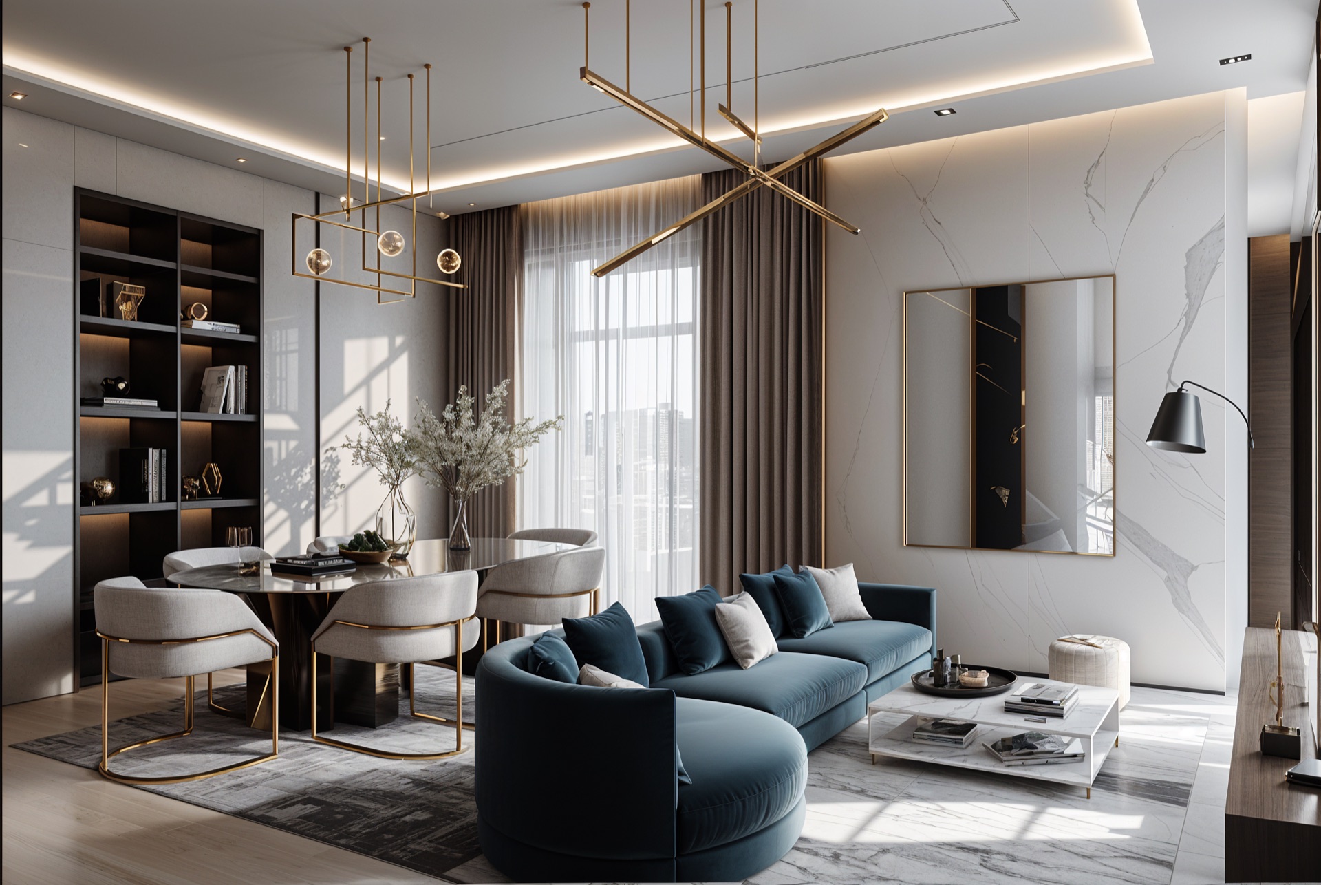 Интерьер Rockhill Tower