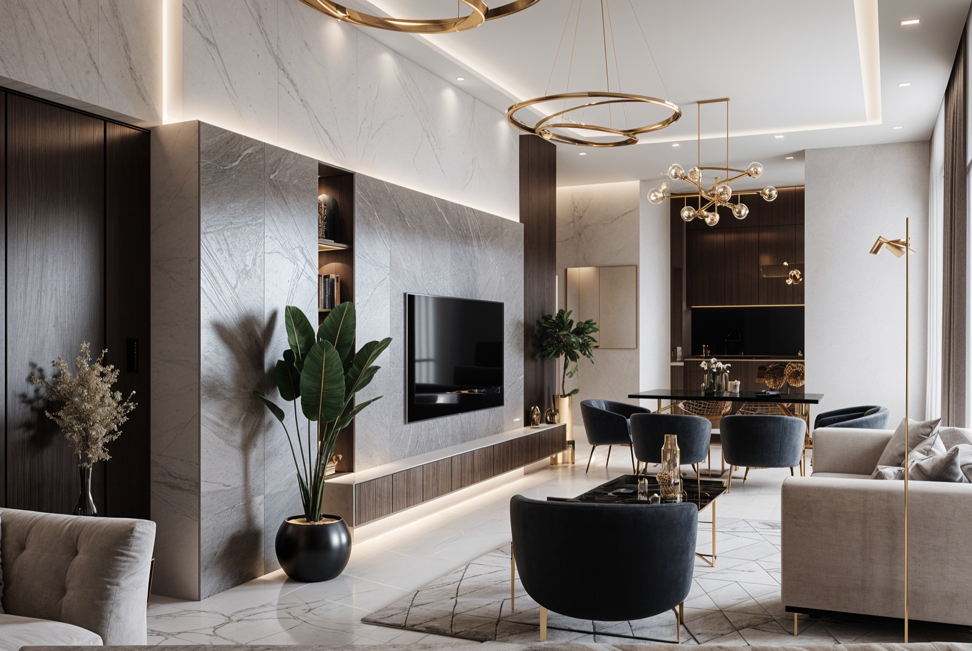 Интерьер Rockhill Tower